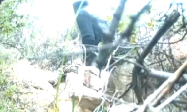 Firari hükümlü ormandaki sığınağında yakalandı!